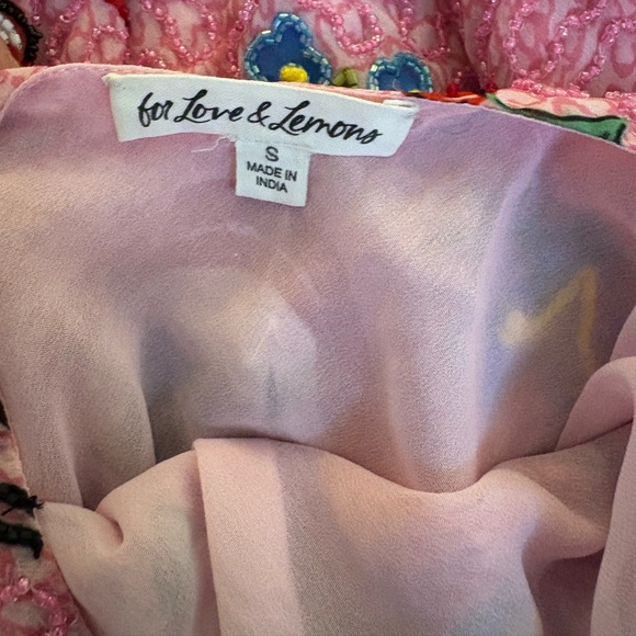 For Love & Lemons I Love You Beaded Dress - Picture 10 of 11